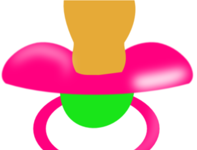 Purple Flower Clipart Pacifier - Baby Pacifier Clipart (640x480), Png Download