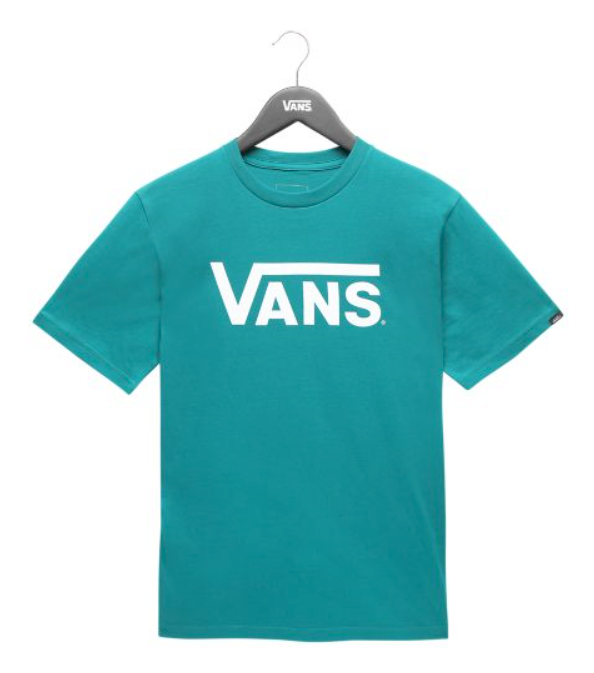 Vans Logo T-shirt - Vans Classic T Shirt Black White (720x720), Png Download