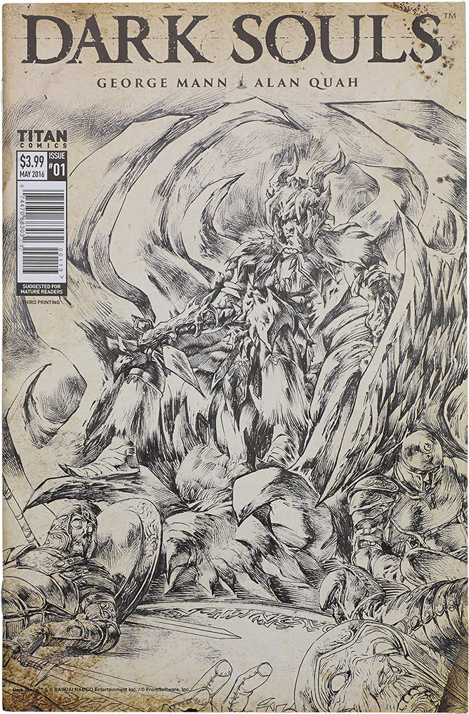 Dark Souls Comics - Dark Souls (800x1128), Png Download