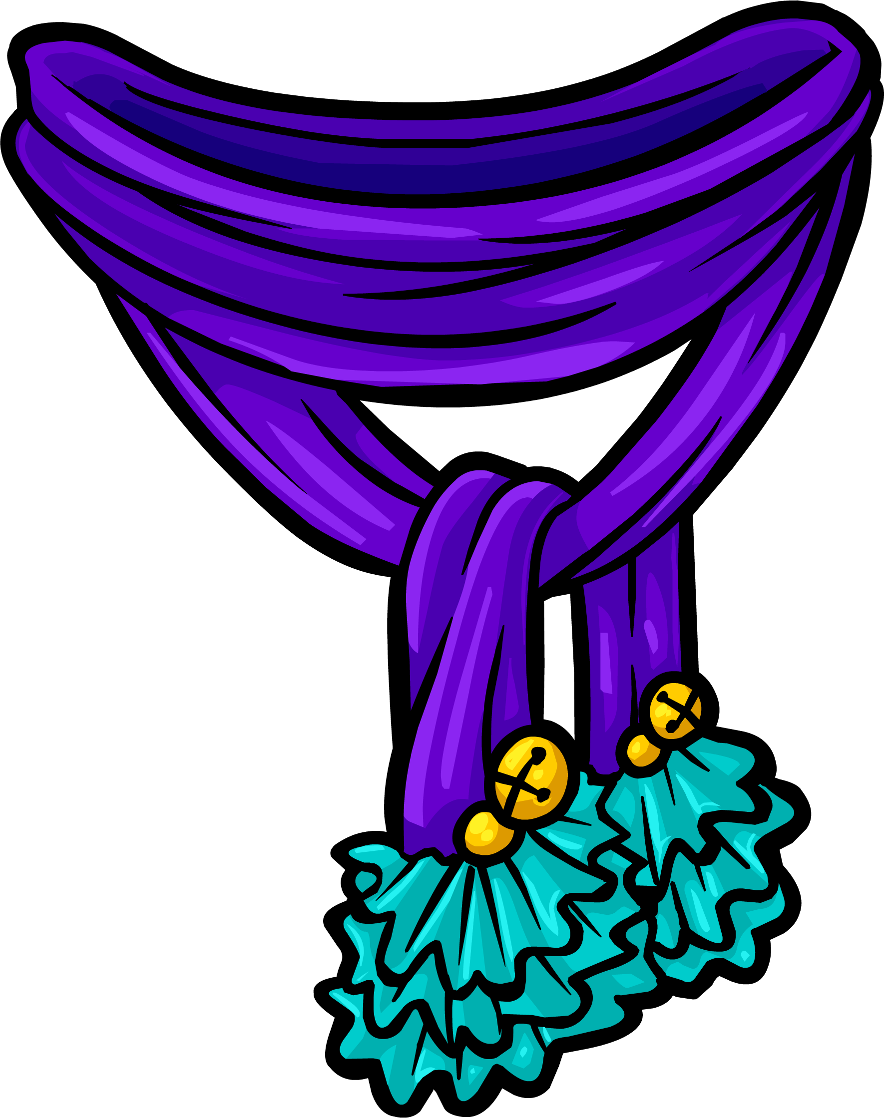 Pom Pom Scarf (1770x2239), Png Download