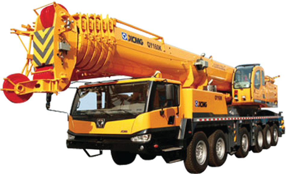 Hydraulic Truck Crane - Hydraulic Crane Images Png (1000x800), Png Download