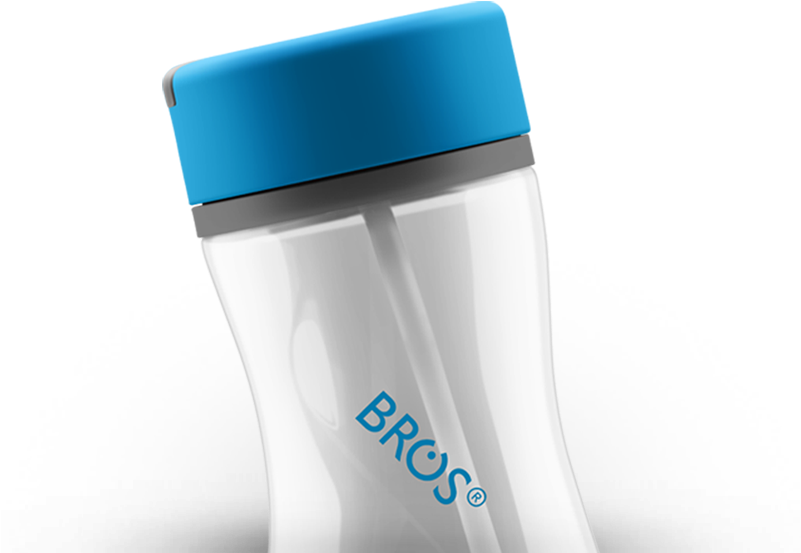 Yoga Straw Bottle Yoga 450ml - Water Bottle (800x800), Png Download