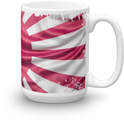 Mug Mondial 2018 Japan Flag - Coffee Cup (600x600), Png Download