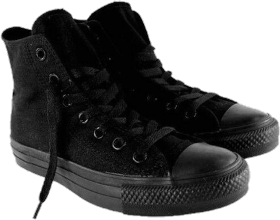 Aesthetic Sticker - Jeans With All Black Converse Outfits (1024x1024), Png Download