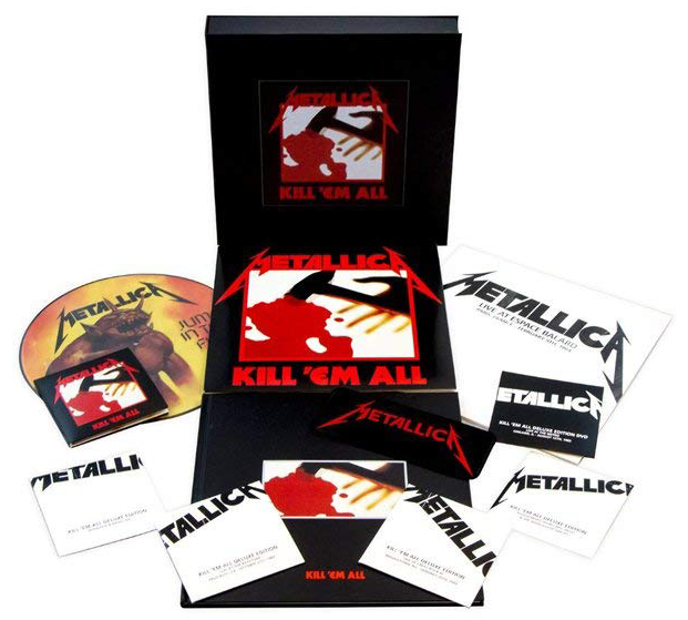Metallica Kill 'em All Box Set - Metallica Kill Em All Box Set (650x589), Png Download