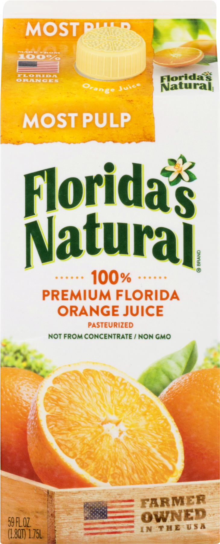 1800 X 1800 1 - Florida's Natural Orange Juice (1800x1800), Png Download
