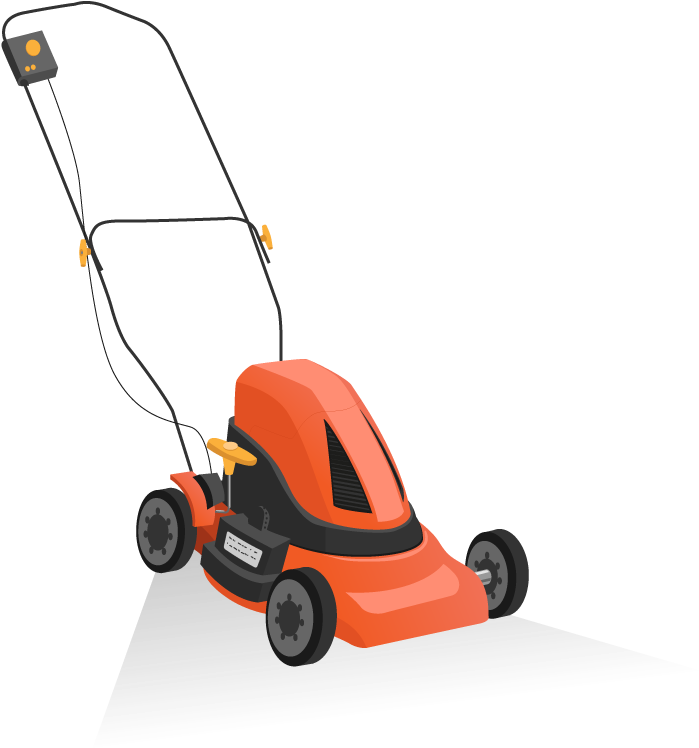 Lawn Mower Repair Advice - Walk-behind Mower (927x903), Png Download