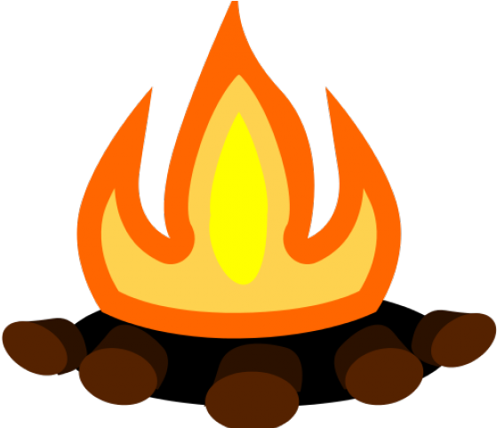 Campire Clipart Fire Pit - Bonfire Clipart Png (640x480), Png Download