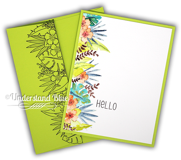 Ink Blot Shop Clear Stamp Set Botanical Borde - Graphic Design (650x555), Png Download