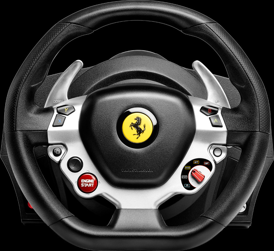 Steering Wheel - Thrustmaster Dubai Price (886x810), Png Download