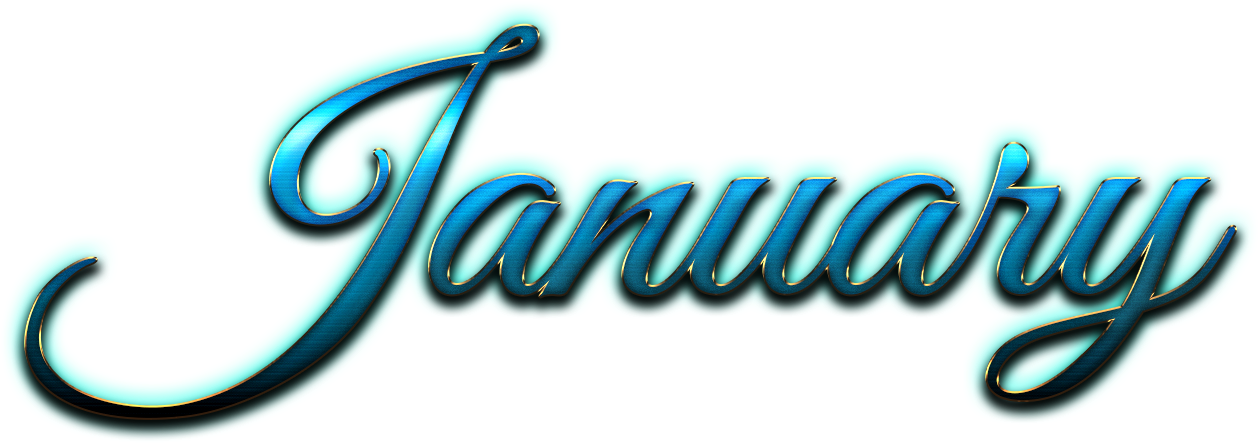 January Italic Logo Png - Transparent January Png (1624x480), Png Download