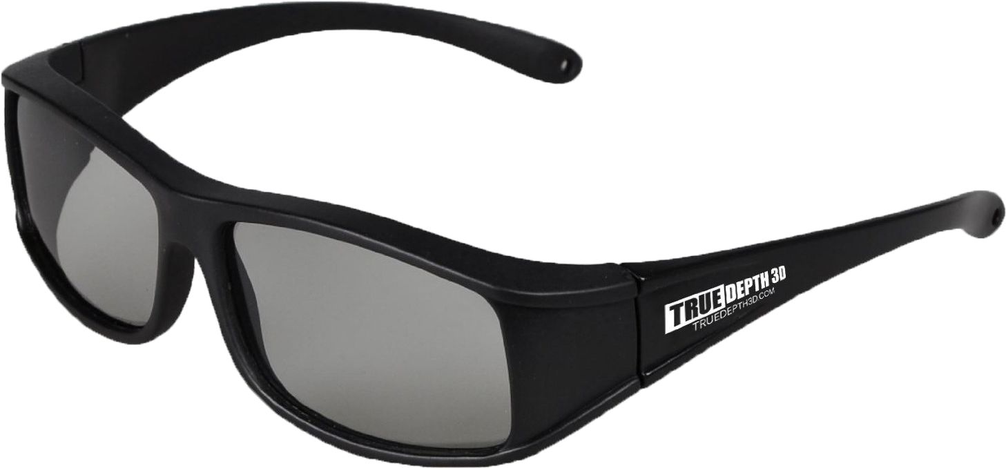 3d Glasses Png - Polarized 3d Glasses (1500x697), Png Download