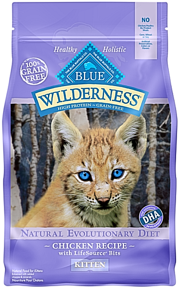 Blue Wilderness Gf Chicken Recipe For Kittens, 5lb - Blue Buffalo Dog Food (600x600), Png Download