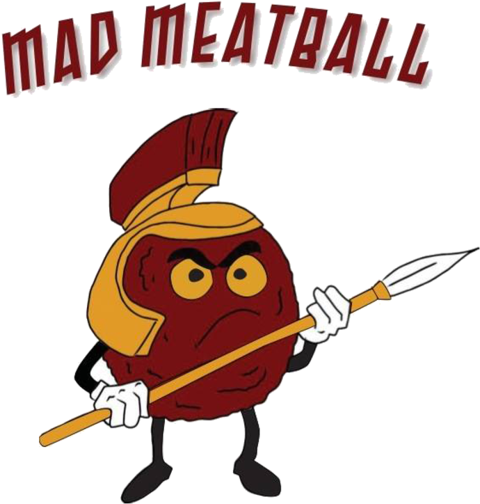 Meatball Clipart Meat Balls - Mad Meatball (800x800), Png Download