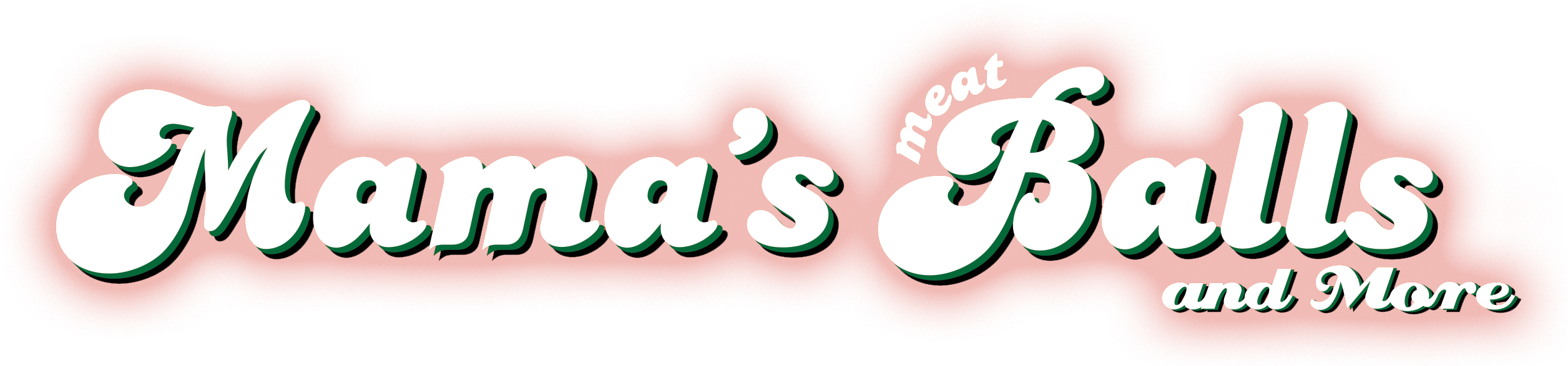 Mama's Meatballs Home - Calligraphy (2512x587), Png Download