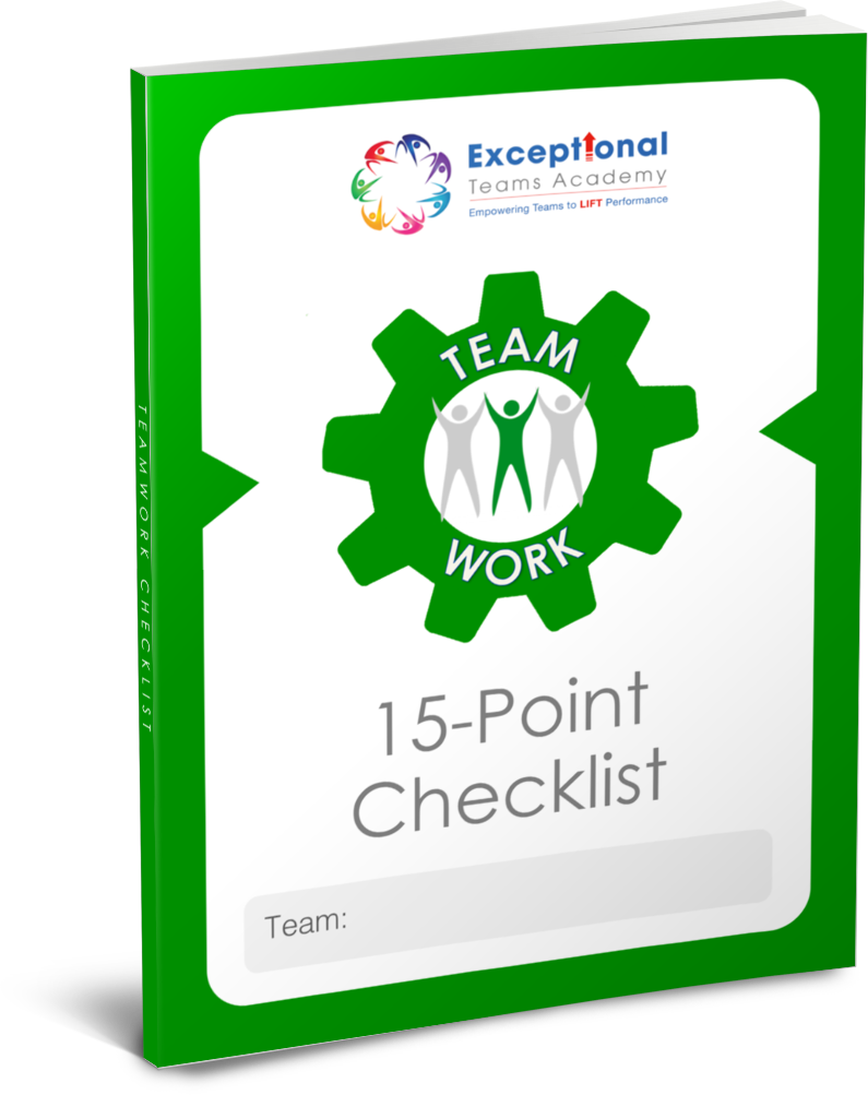 15 Point Teamwork Checklist 3d - Colors Horses See (795x1003), Png Download