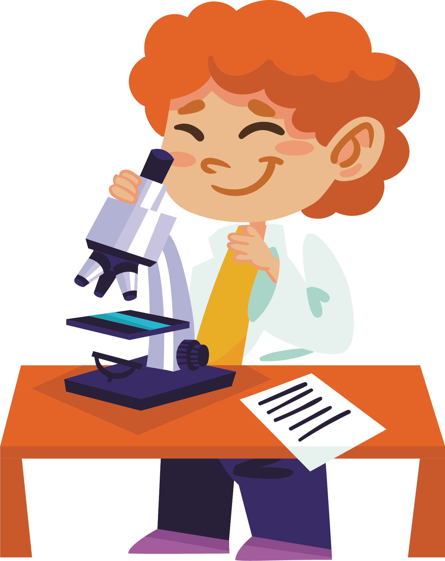 Apple Science Experiment Clipart - Science (1507x1902), Png Download