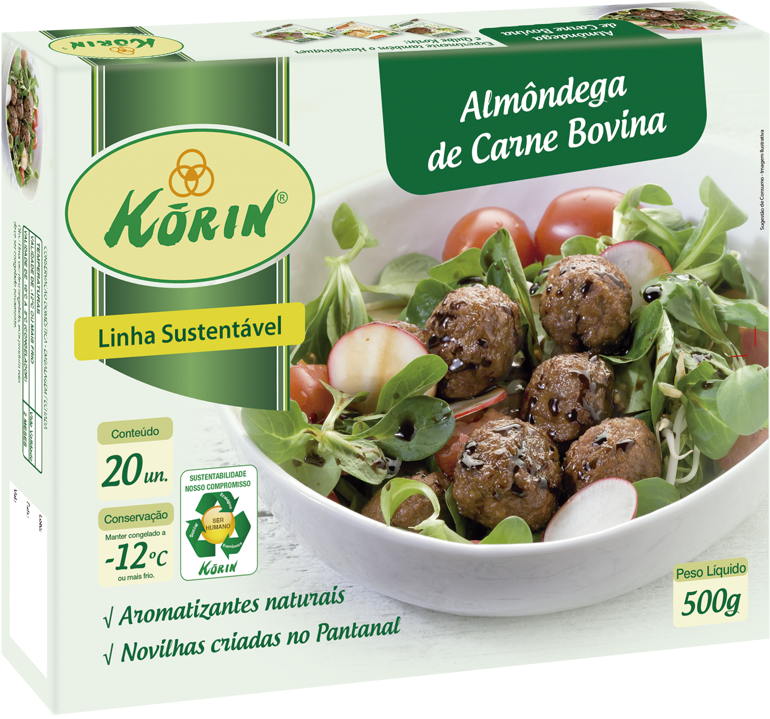 Meatball - Quibe Congelado (1763x1570), Png Download