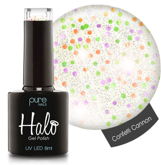 Halo Hologram Gel Polish (600x600), Png Download