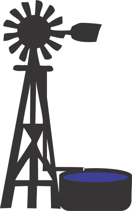 Windmill Clipart Molino - Molino De Granja Png (452x720), Png Download