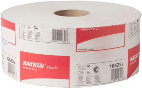 Toilet Paper, 2-ply, 340m, White - Label (640x640), Png Download