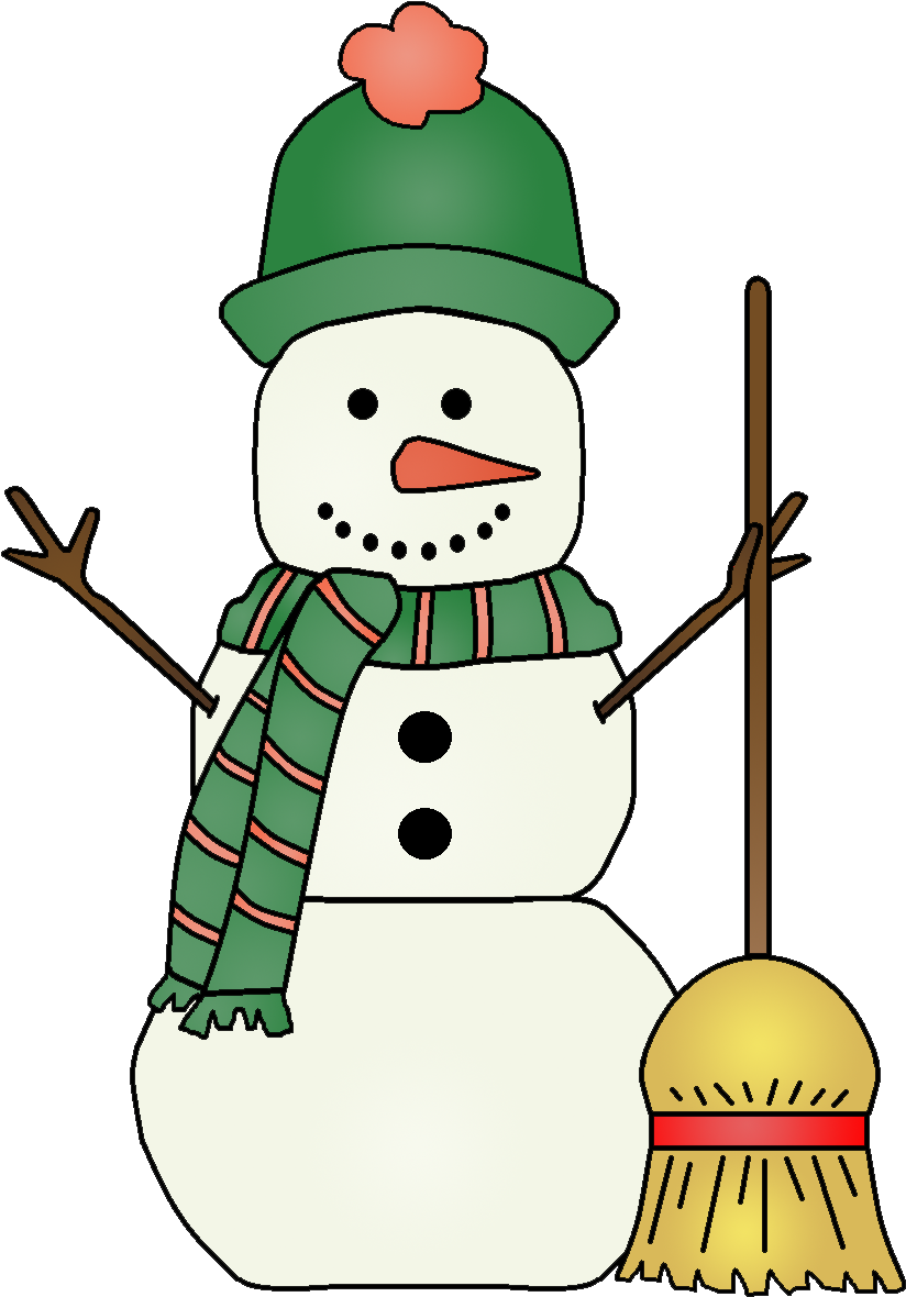 Building Snowman Clipart Danaamfa Top - Clip Art Snowman (860x1191), Png Download