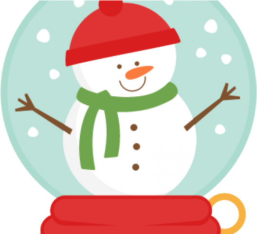 Snowman In Snow Clipart (640x480), Png Download