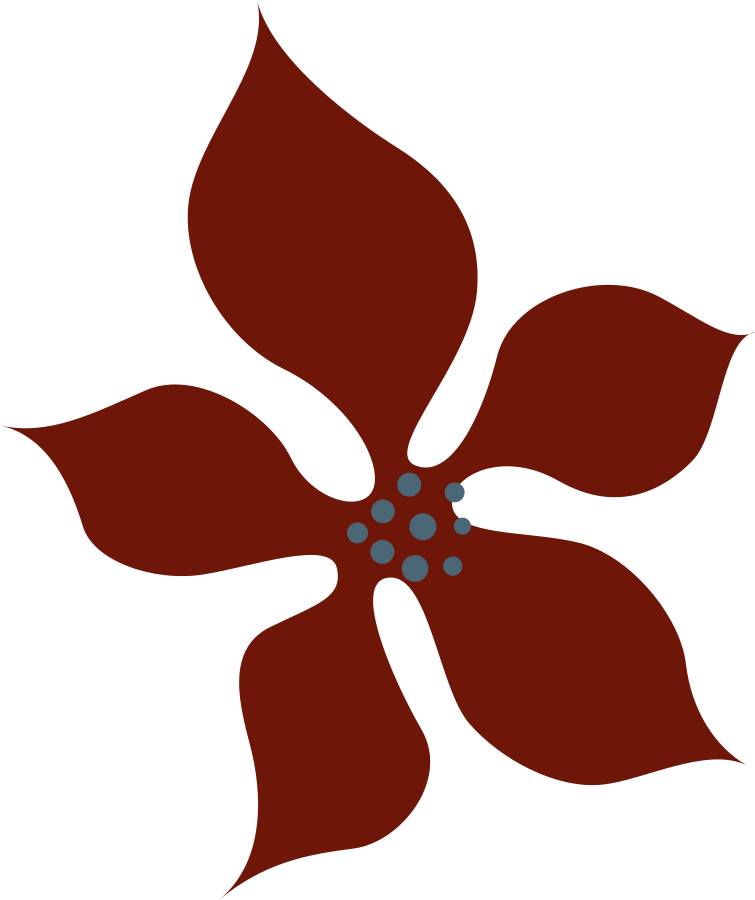 Red Flower Png (755x900), Png Download