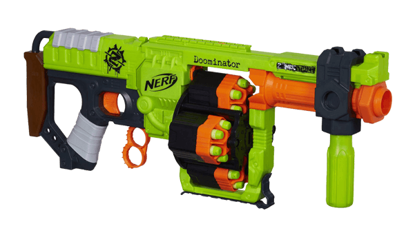 Previous - Nerf Zombie Strike Doominator (600x730), Png Download