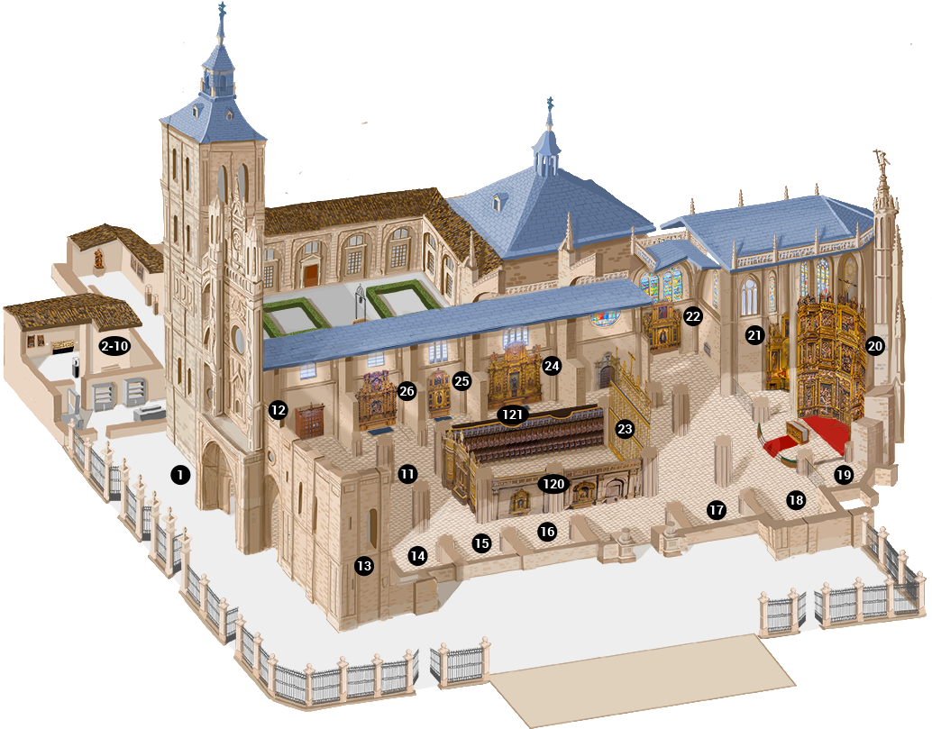 Capillas Virgen Del Pajarito Y Virgen De Guadalupe - Castle (1046x824), Png Download