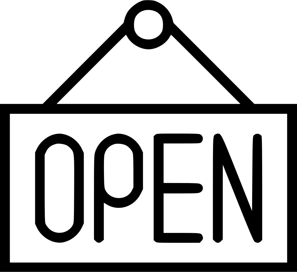 Open Sign Comments (980x896), Png Download