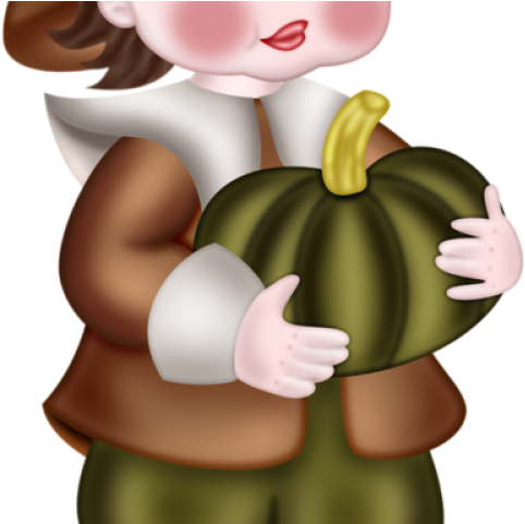 Pilgrim Clipart Accion De Gracias - Cartoon (640x480), Png Download