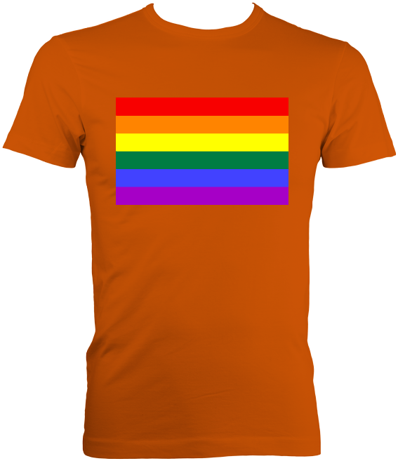 Rainbow Flag Men's T-shirt - Dothraki Camiseta (680x680), Png Download