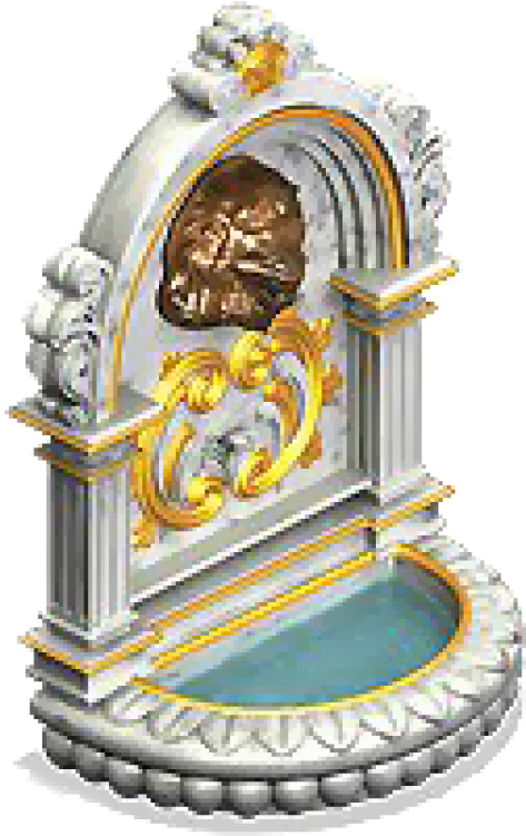 Free Png Legends Wall Fountain Png - Arch (480x750), Png Download