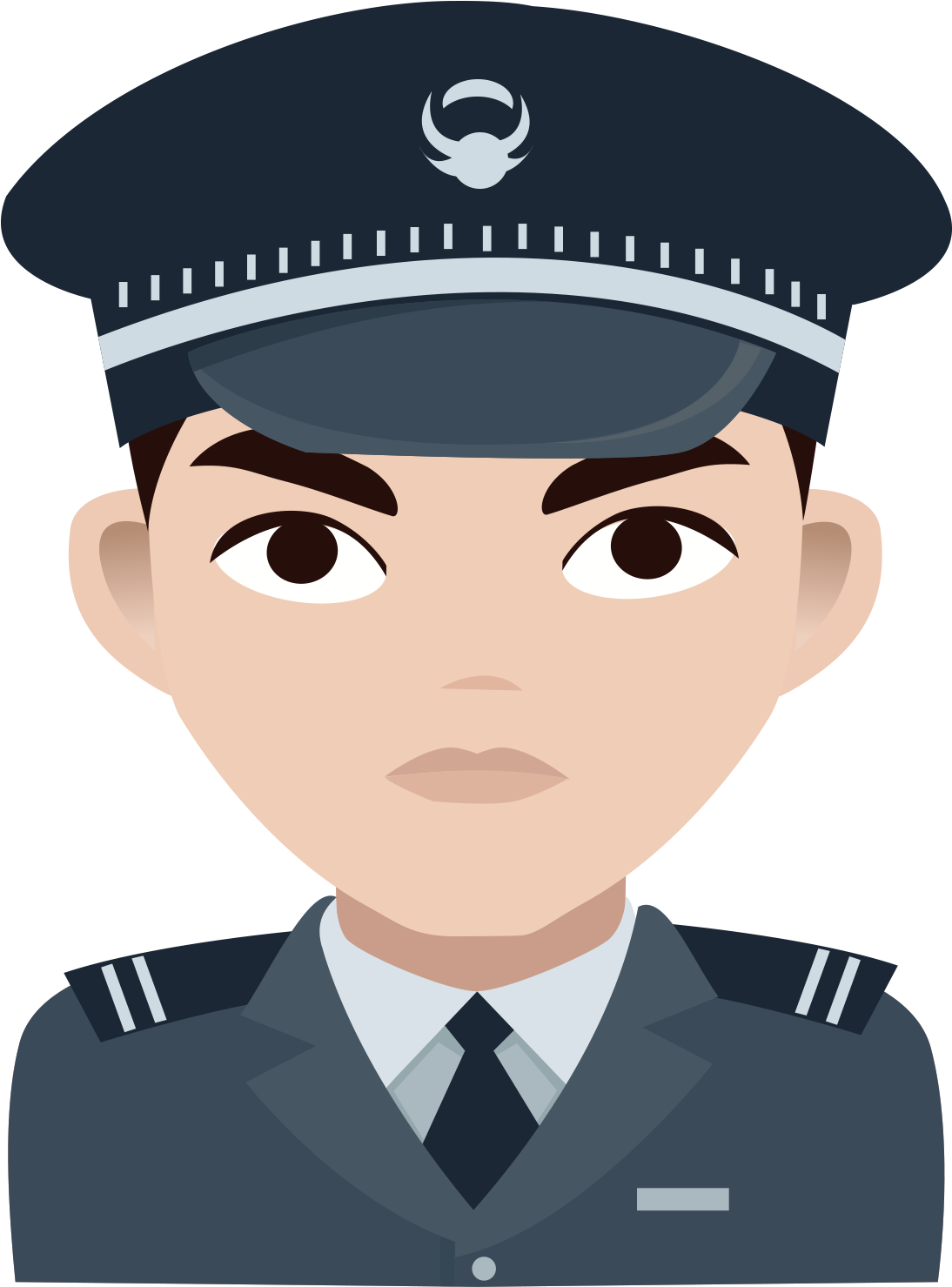 Flat Character Avatar Portrait Png And Psd - Cartoon (2000x2000), Png Download