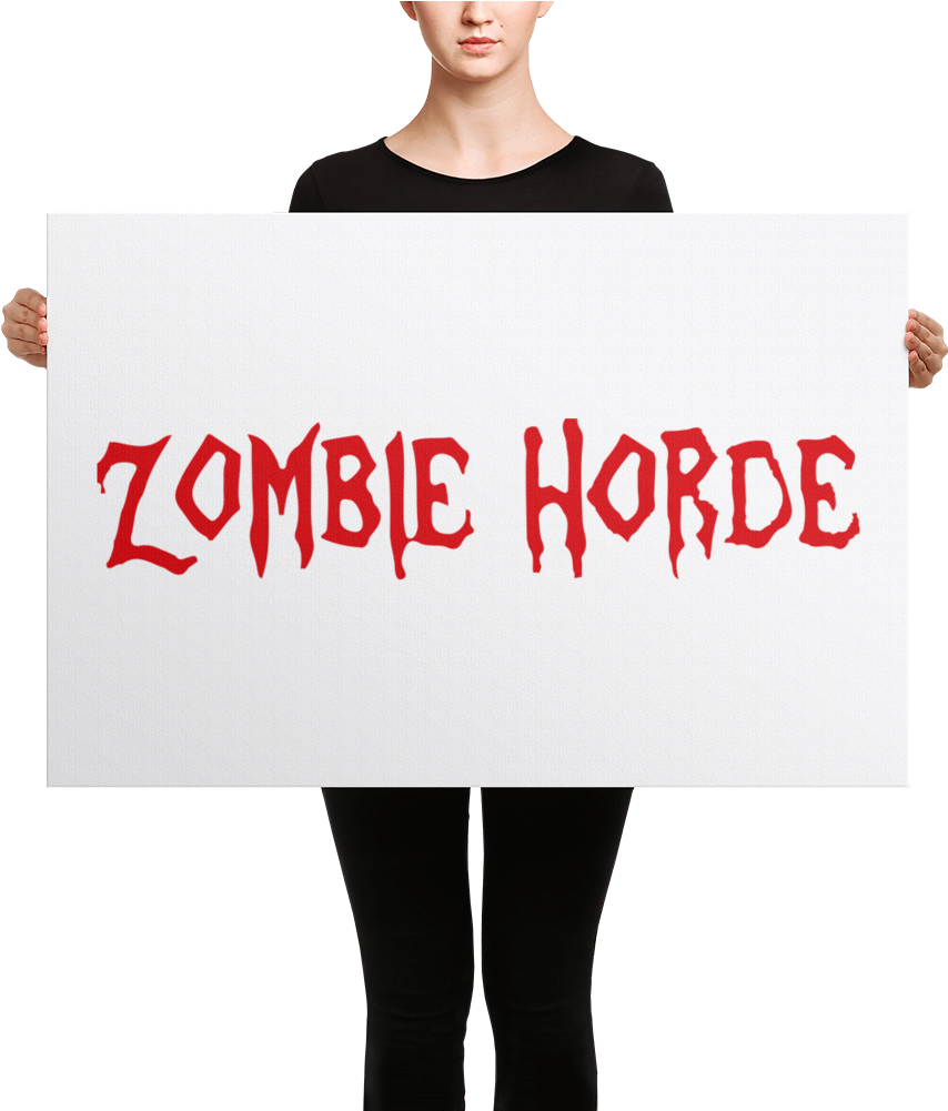 Zombie The Gamer Merch Canvases - Tights (1000x1000), Png Download