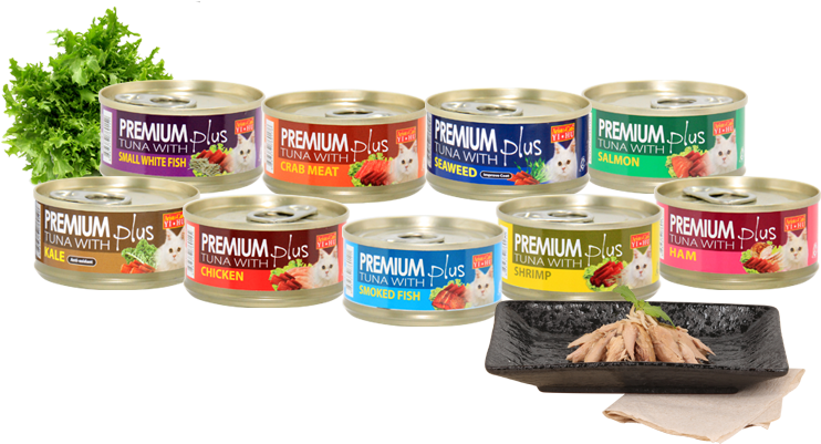 Premium Plus Cat Food (800x400), Png Download