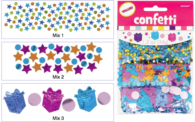Happy Birthday Girl Value Confetti - Animal Figure (642x642), Png Download