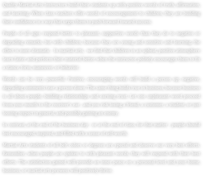 Quality Martial Arts Instructors Build Their Students - Document (648x591), Png Download