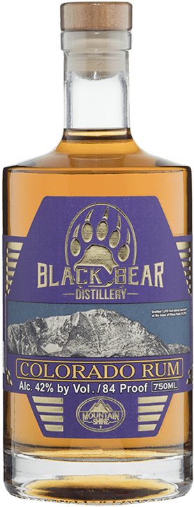 Black Bear Distillery Colorado Rum 750ml Buy Online - Grain Whisky (800x800), Png Download