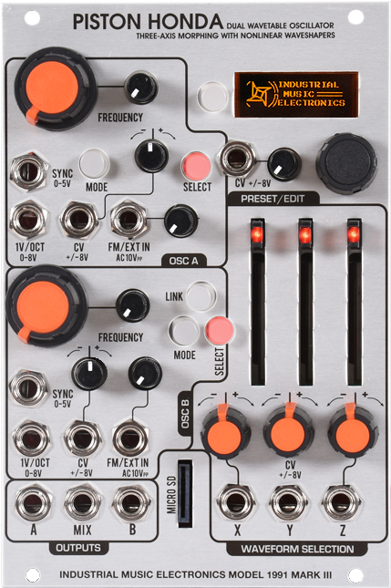 Industrial Music Electronics Piston Honda Mk Iii - Piston Honda Iii (800x800), Png Download