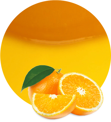 Orange Juice Concentrate With Cells - Orange Fruit (536x595), Png Download