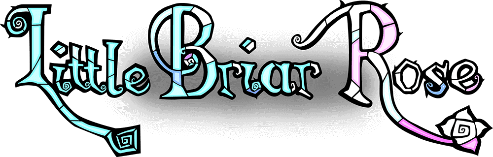 Sleeping Beauty Temple - Little Briar Rose Logo (1000x319), Png Download