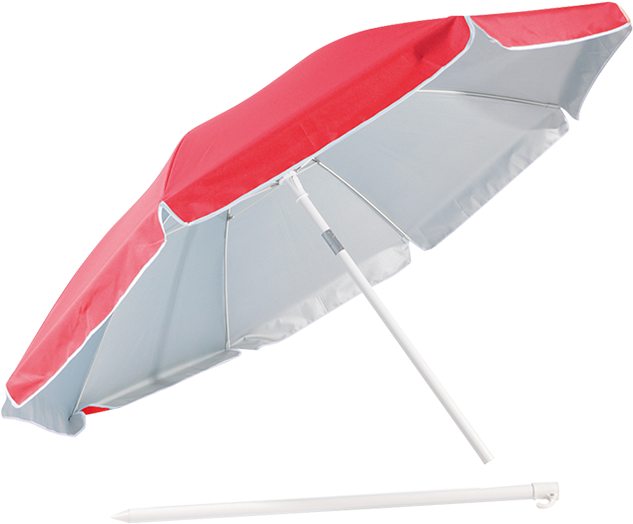 Uv Coated Beach Umbrella - Umbrella (700x700), Png Download