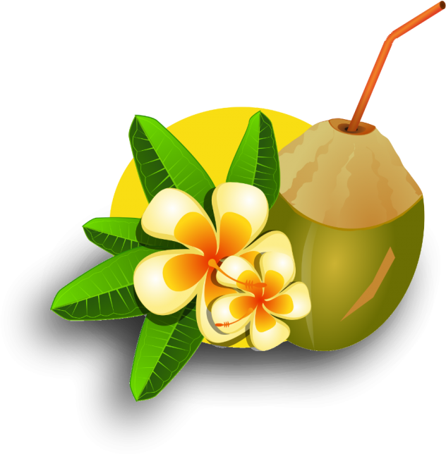 Clipart Hawaiien (700x800), Png Download