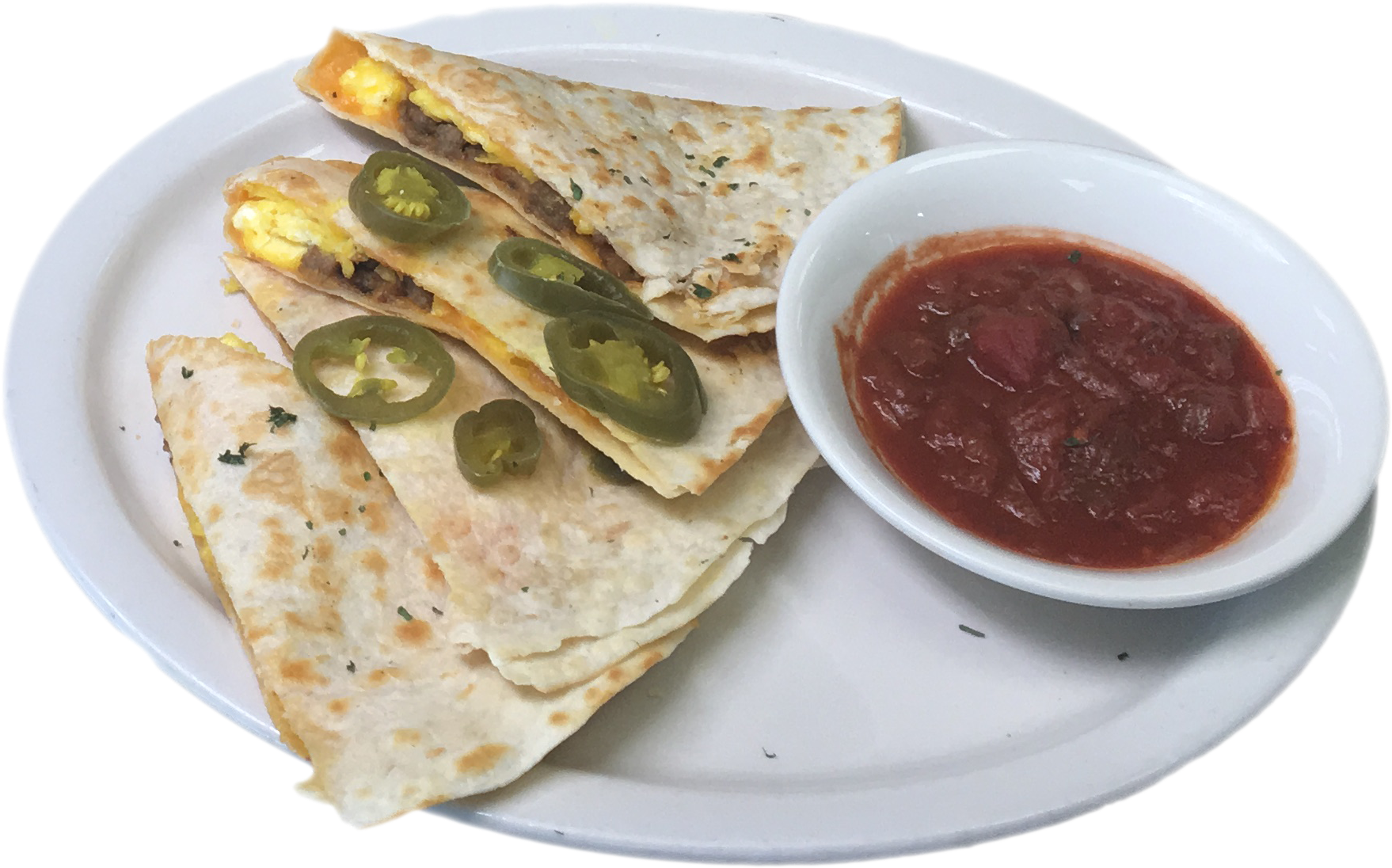 Breakfastquesadilla - Malawach (1958x1241), Png Download