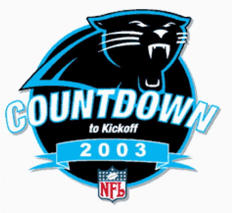 Carolina Panthers Iron On Stickers And Peel-off Decals - Carolina Panthers (750x930), Png Download
