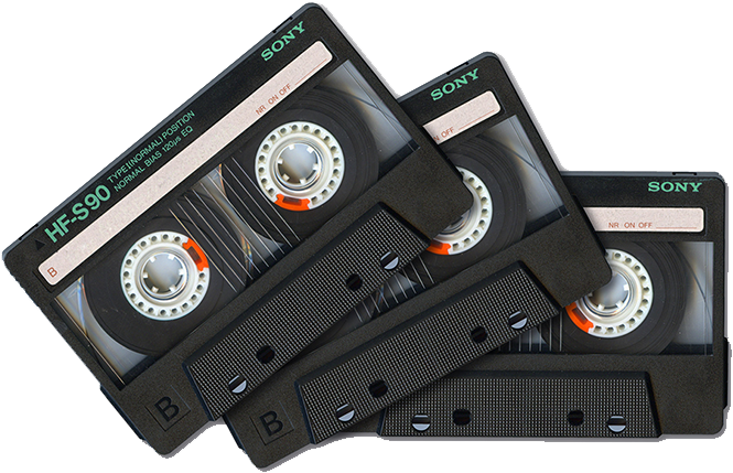 Audio Cassette Tapes Png (709x473), Png Download