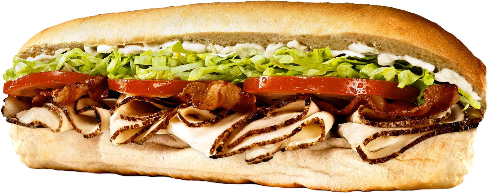 Chicken Pesto Italiano - Fast Food (2036x858), Png Download