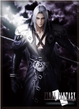 Final Fantasy Tcg Supplies Sleeves Dissidiasephiroth - Final Fantasy Dissidia Sephiroth (709x709), Png Download